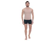 Colete masculino longo sem abertura  - 62232